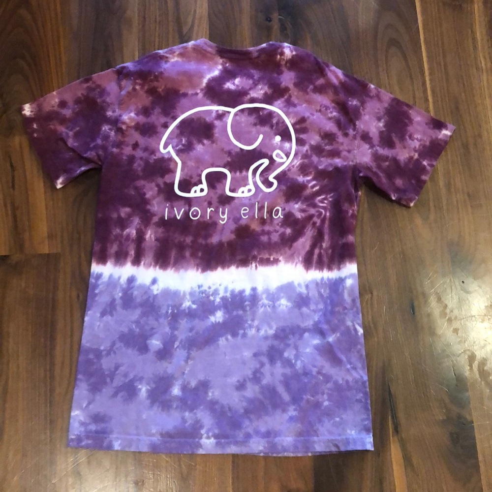 Tie Dye Ivory Ella Tee